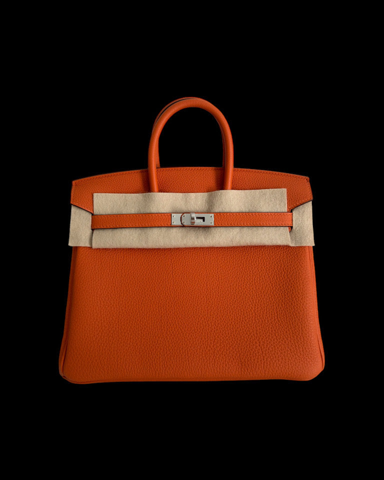 Birkin 25 - Orange Togo PHW CK