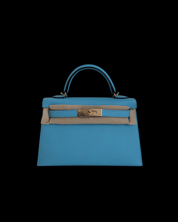 Kelly 20 - Bleu Celeste Epsom PBHW CP