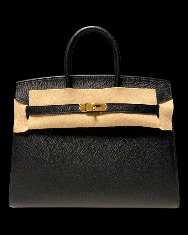 Birkin 25 Sellier - Noir Epsom GHW CC